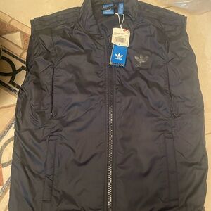Adidas Men's Black Puffer Vest